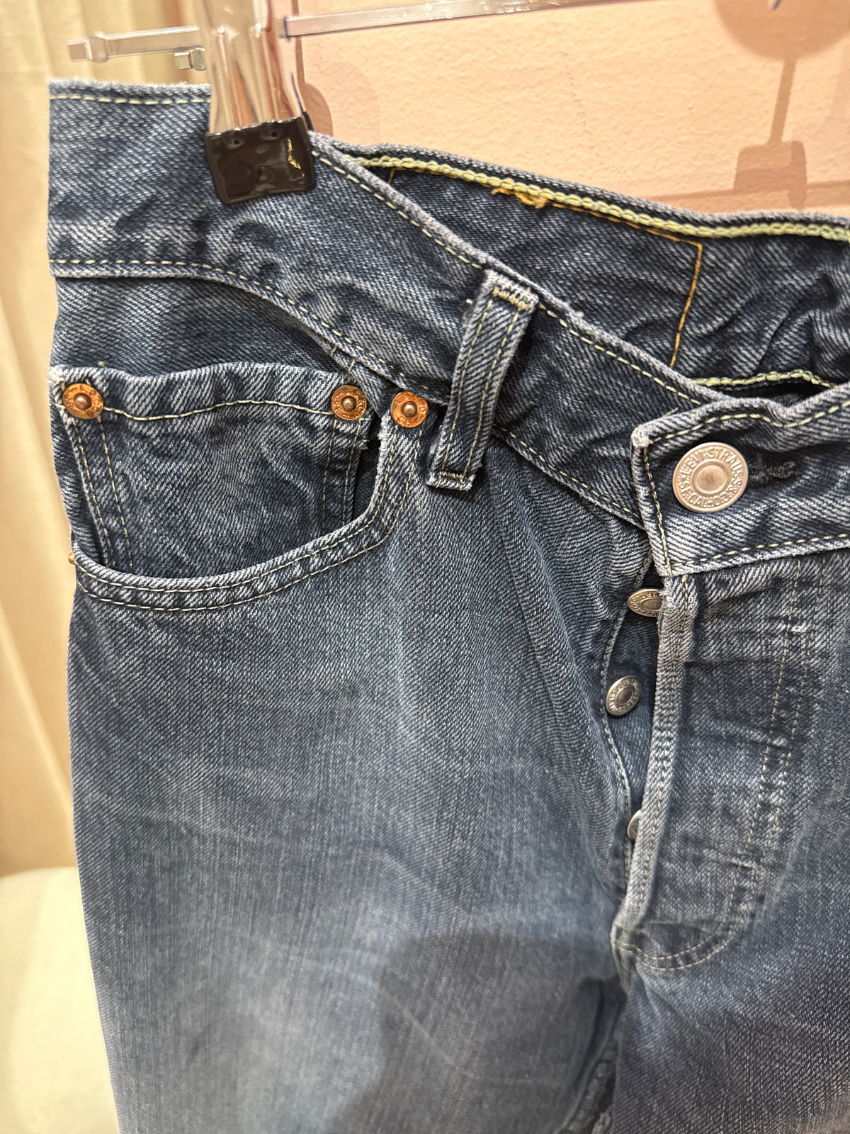 Levi's Jean501 bleu brut T38