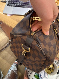 Sac speedy damier ébène Louis Vuitton taille 30