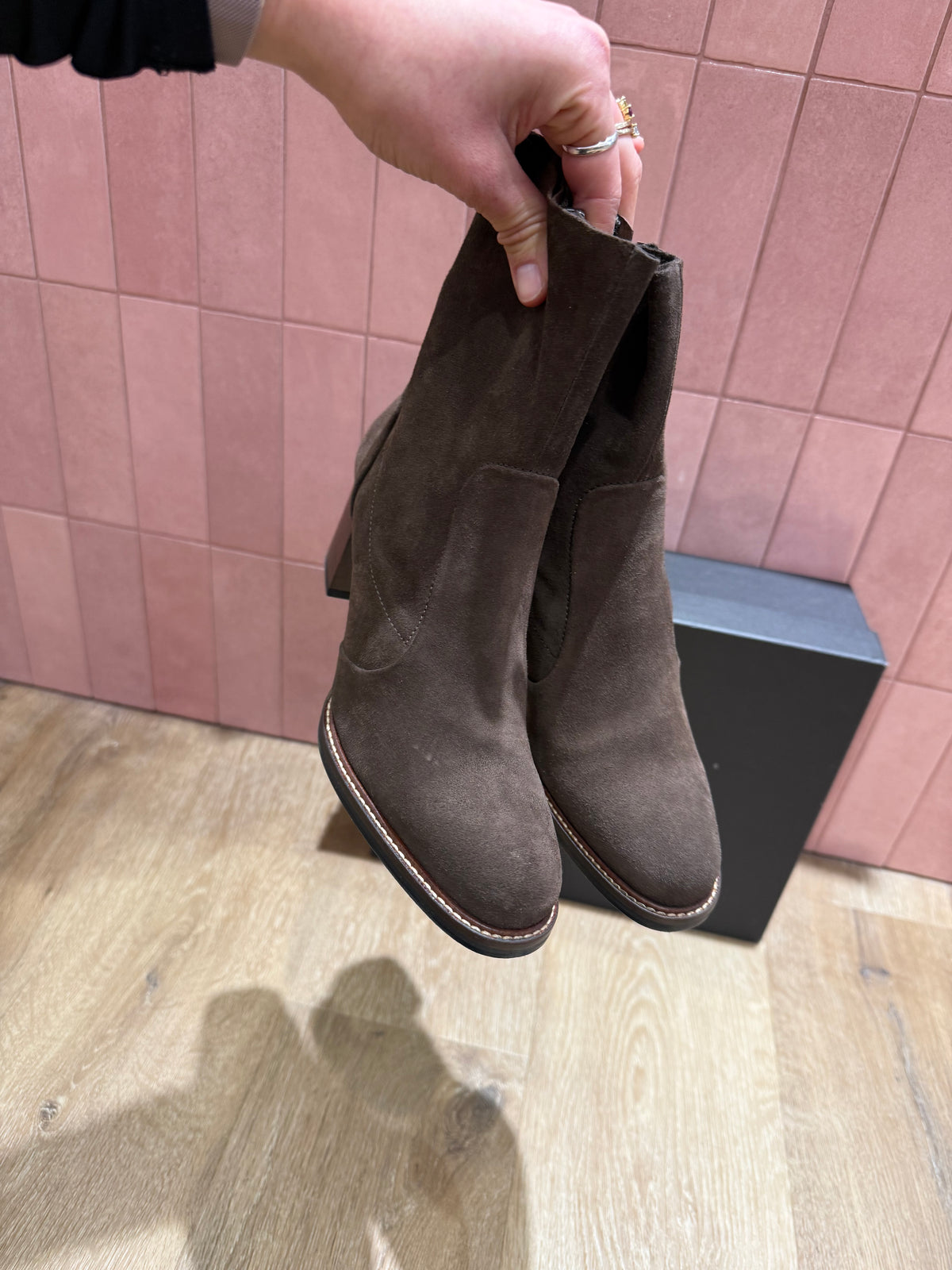 Bottines chocolat Muratti T.36