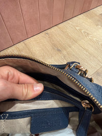 Sac bleu cuir Michael Kors