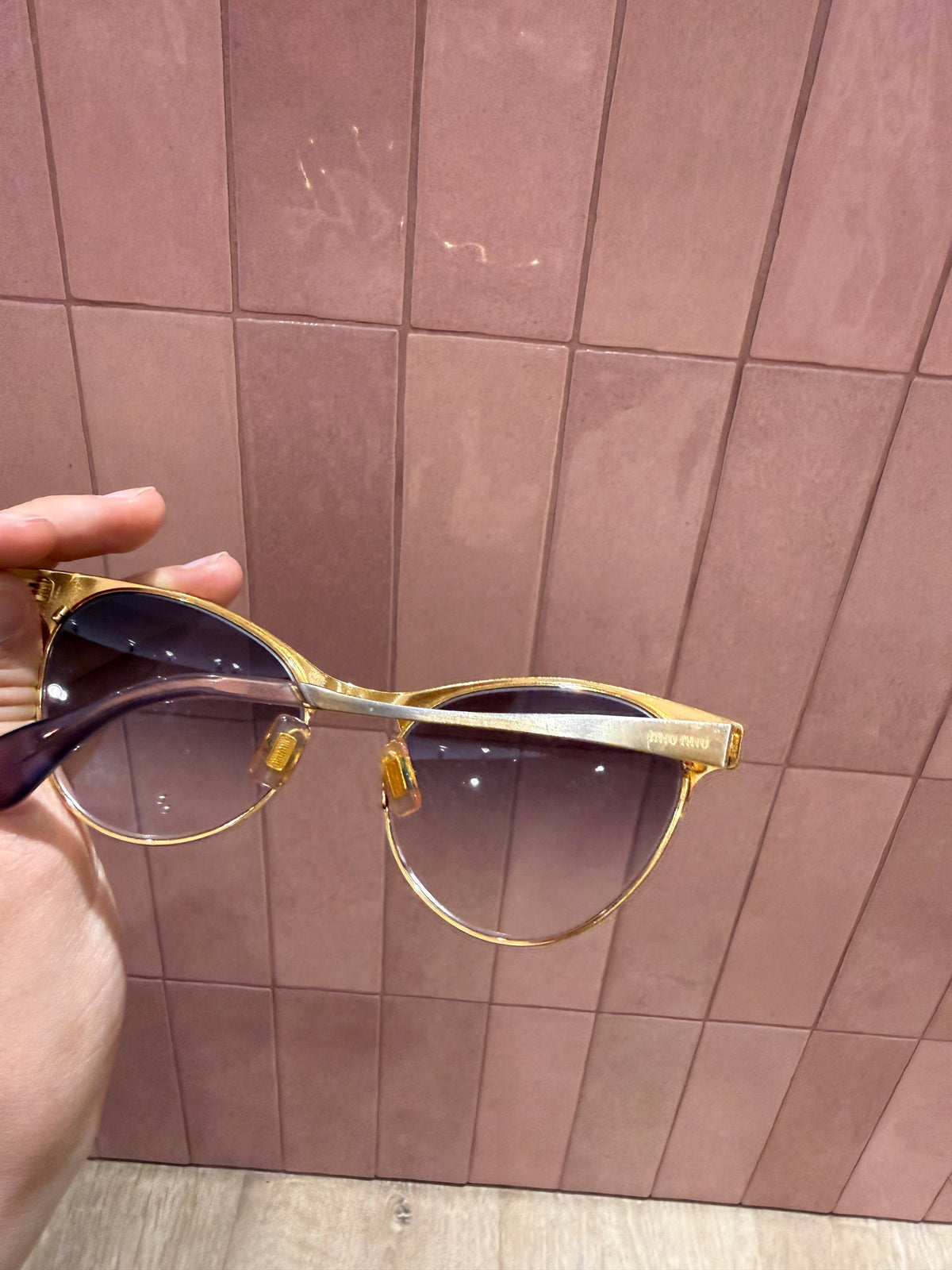 Lunettes miu miu rose vintage 20/07