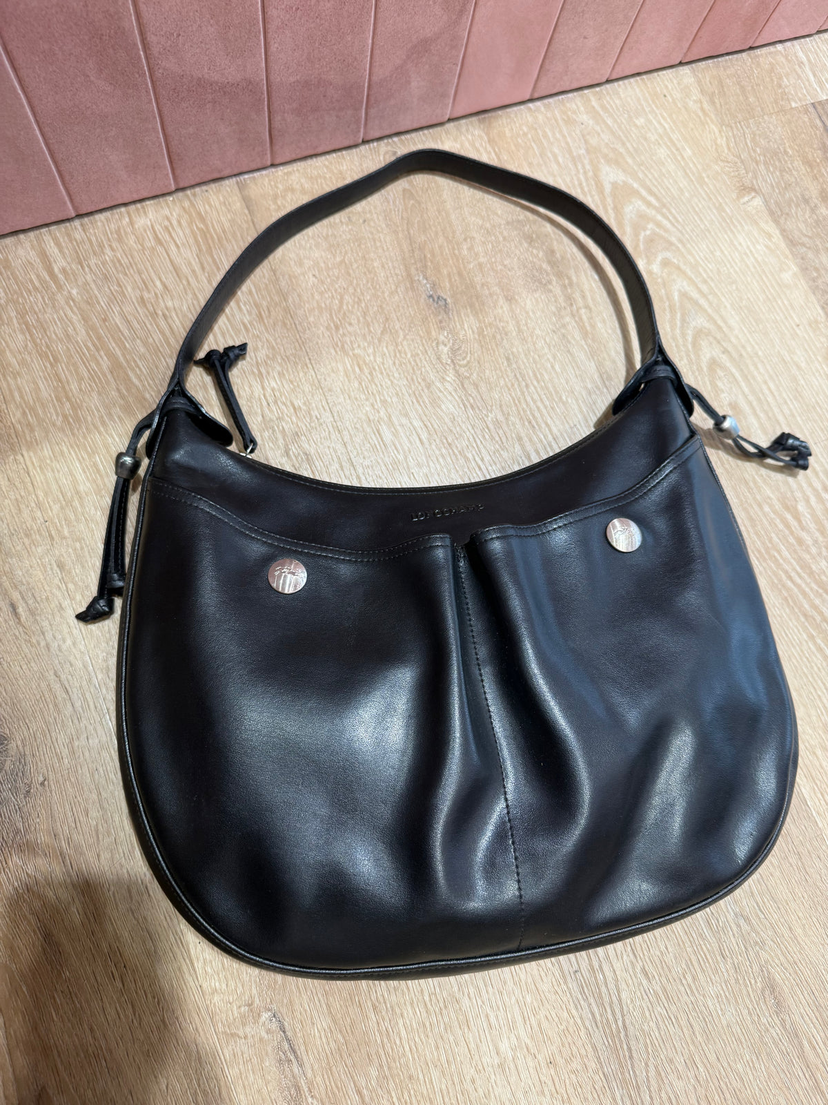 Sac Longchamp cuir noir