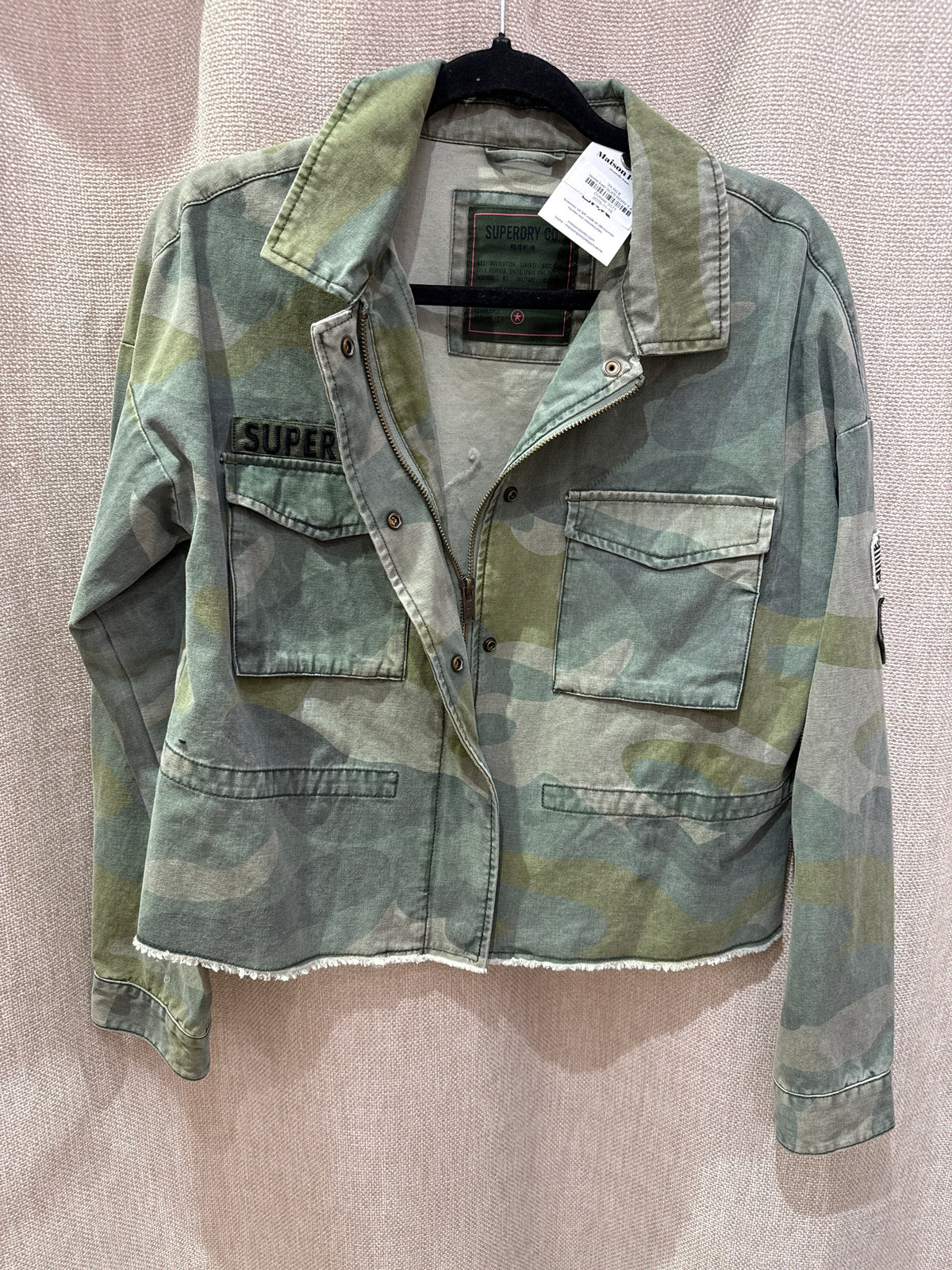 Veste kaki SUPERDRY T.40