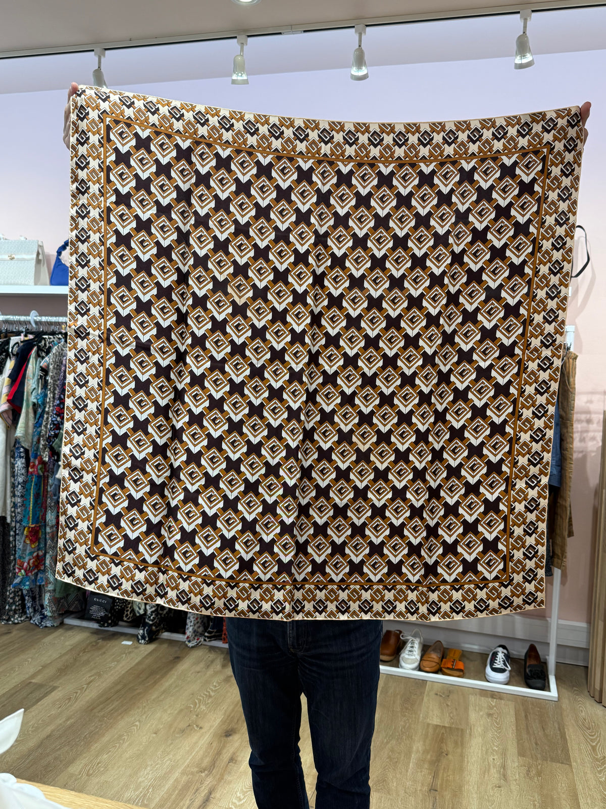 Foulard en soie Gucci