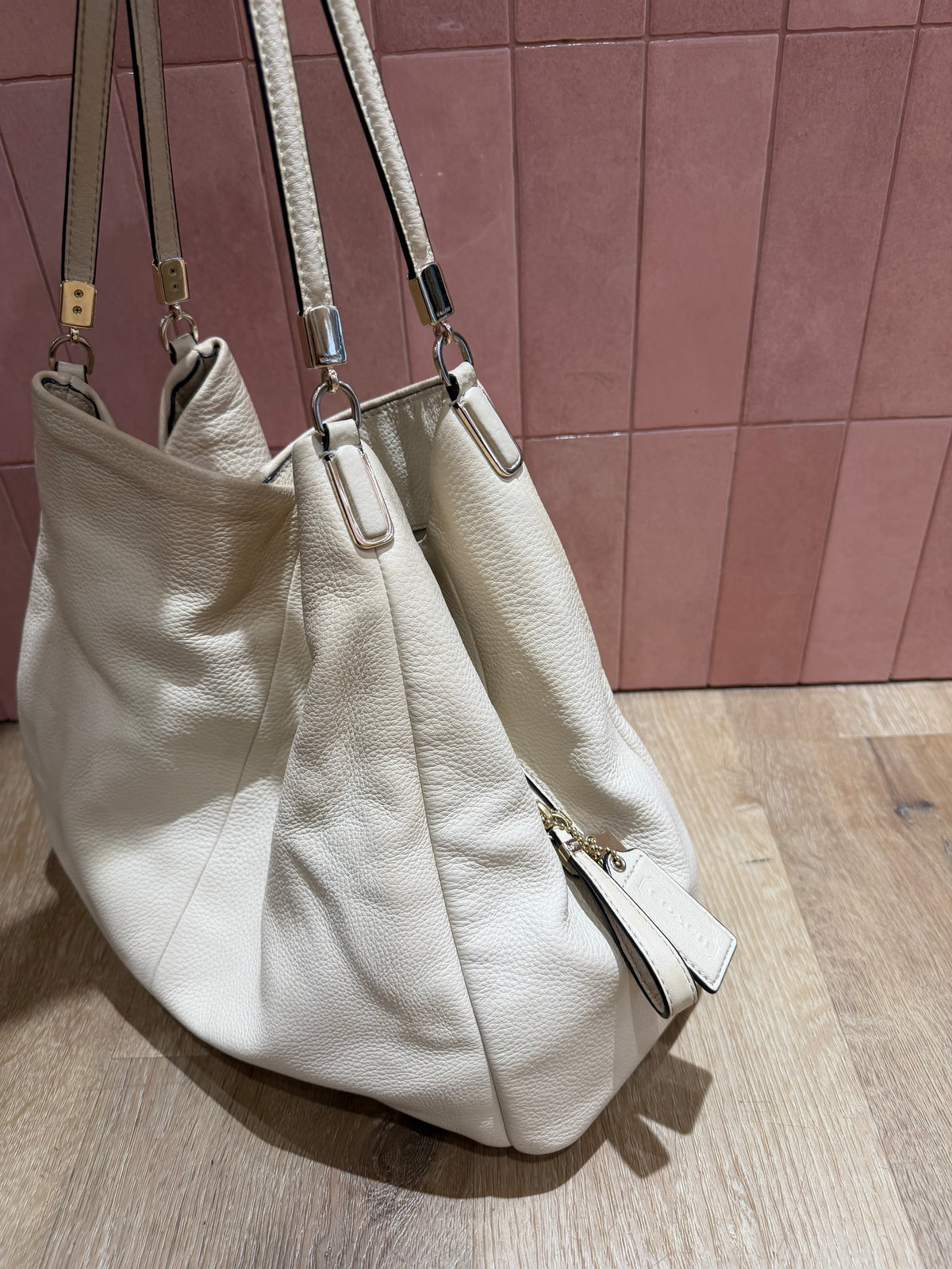Sac cabas Coach beige 10/10