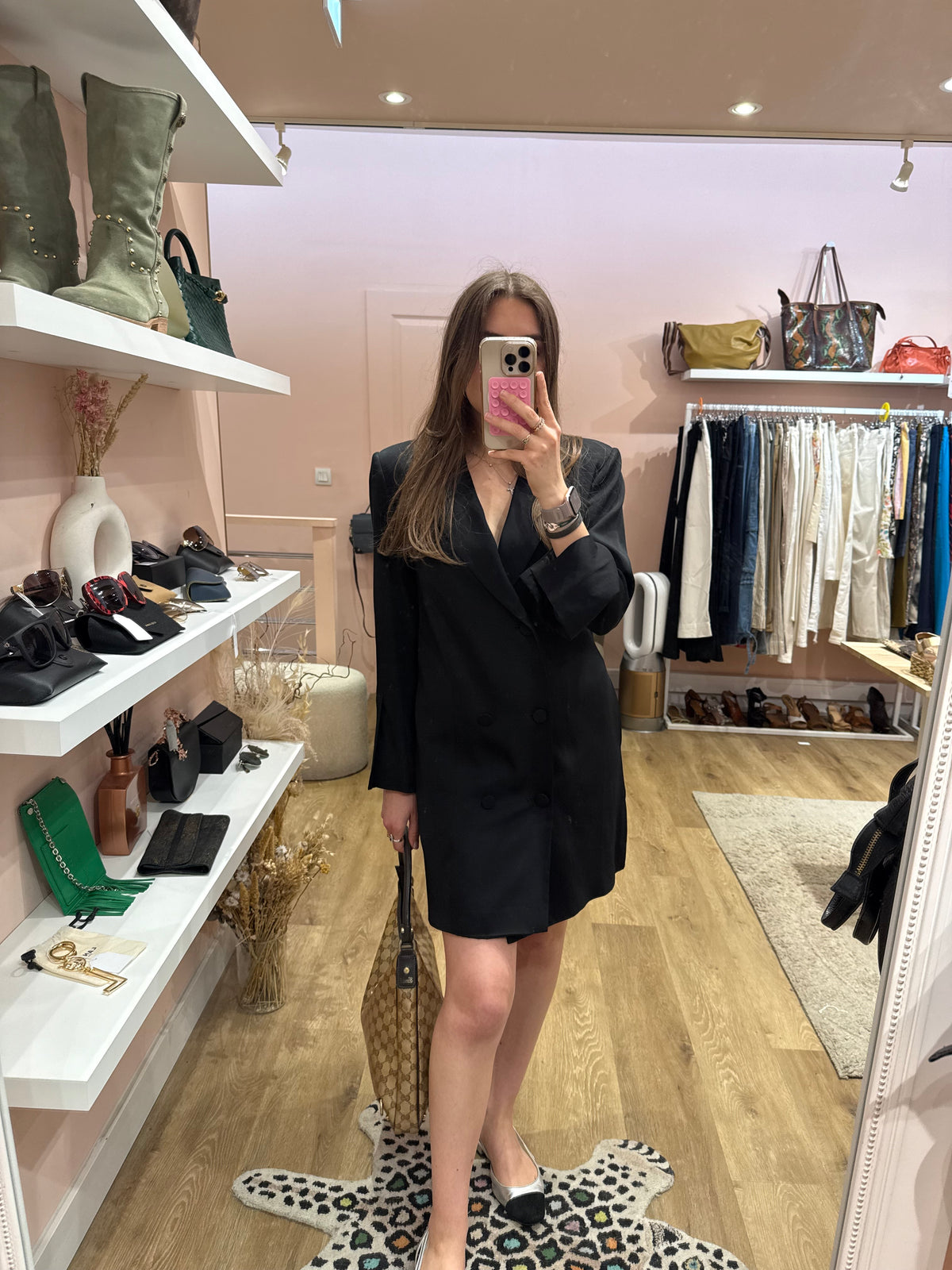 Robe Blazer Anine Bing noir T.M 04/06