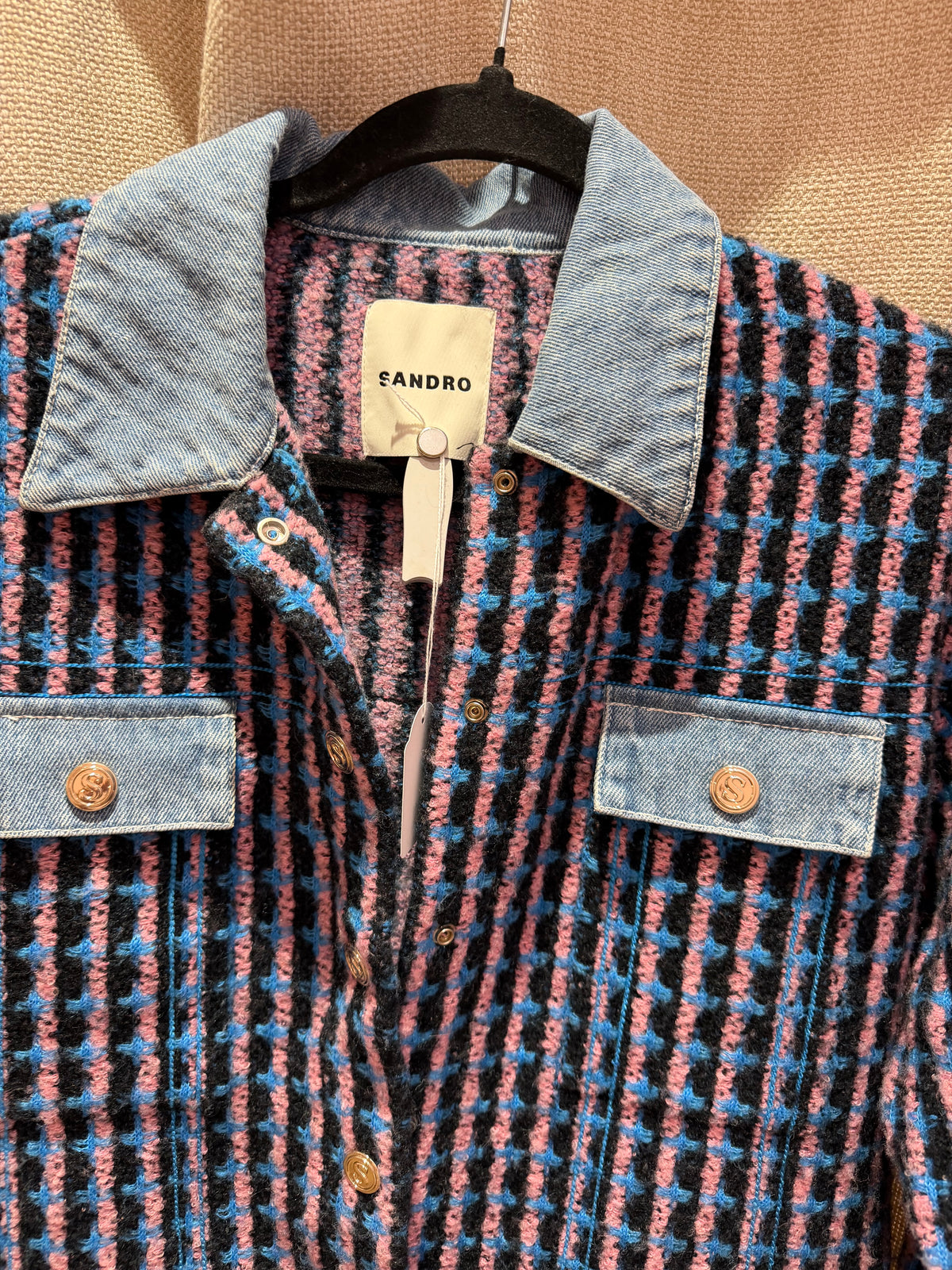 Veste Sandro laine T.36 12/09