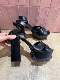 Sandales noires à talon The Kooples - noir - T.39 29/05