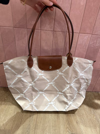 Sac beige Longchamp
