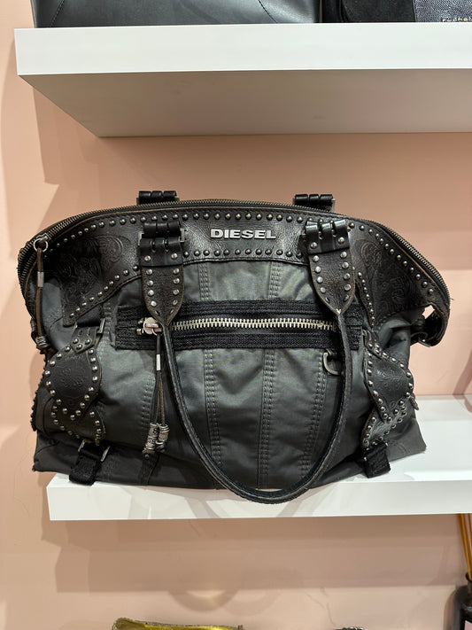 Sac cuir diesel vintage
