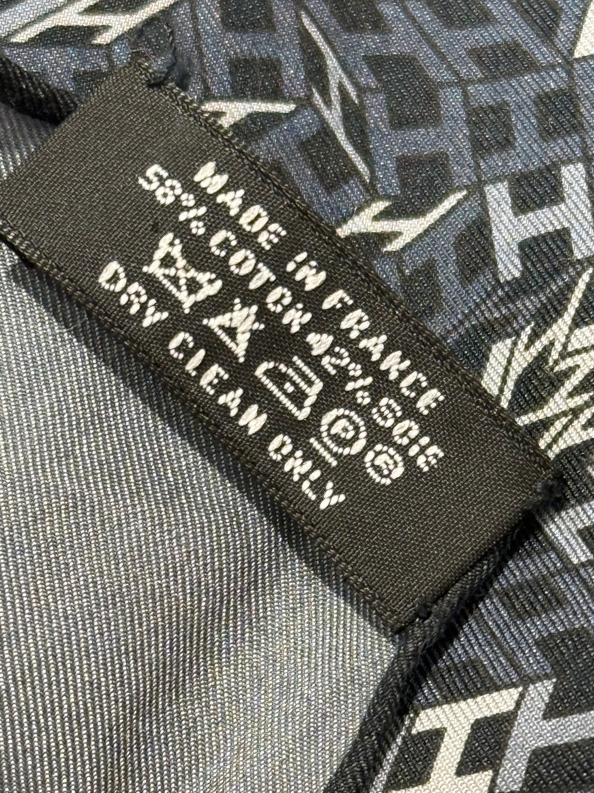 Foulard Hermès soie coton + boîte