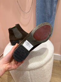 Bottines mimal marron T.39