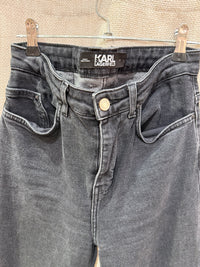 Jean gris jambes larges Karl Lagerfeld 36