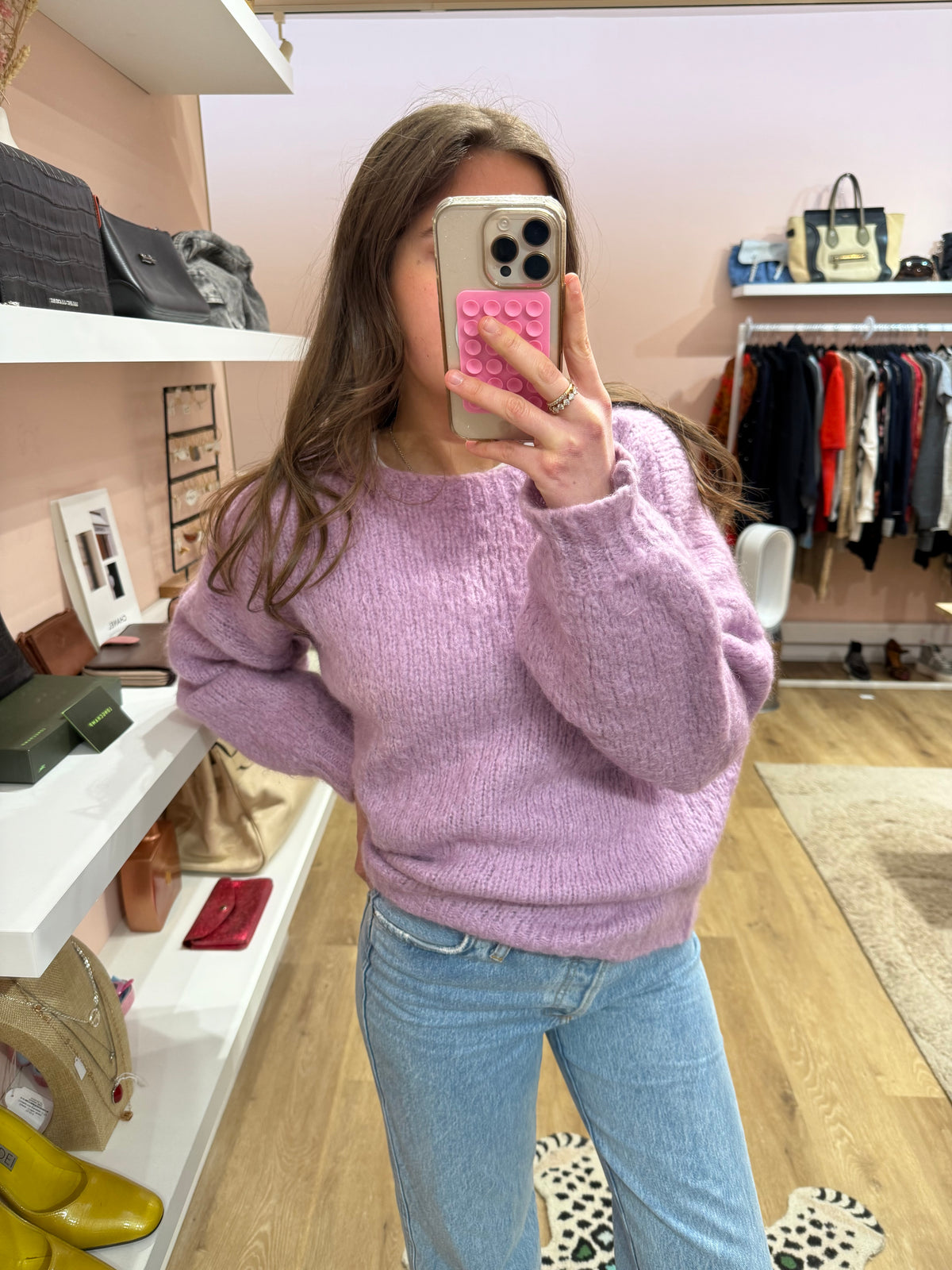 Pull violet Maje T.S