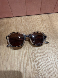Beige et noir Lunettes T.TU