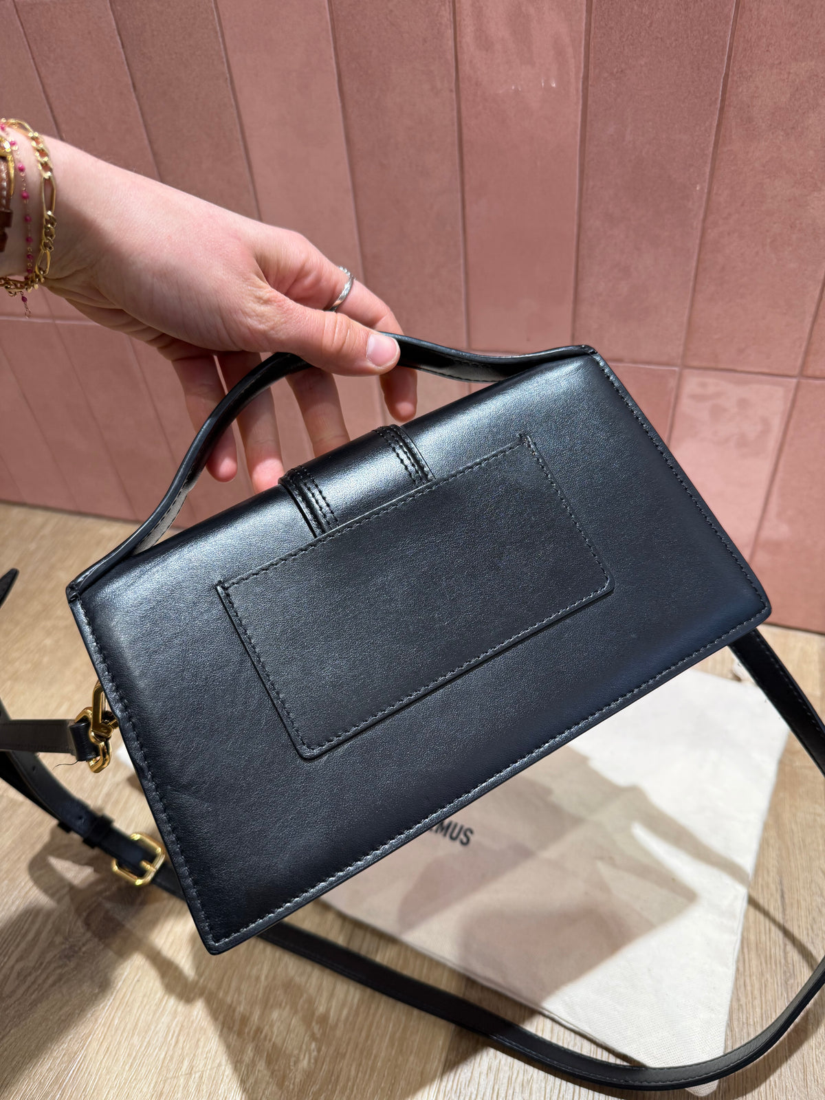 Sac Jacquemus bambino en cuir
