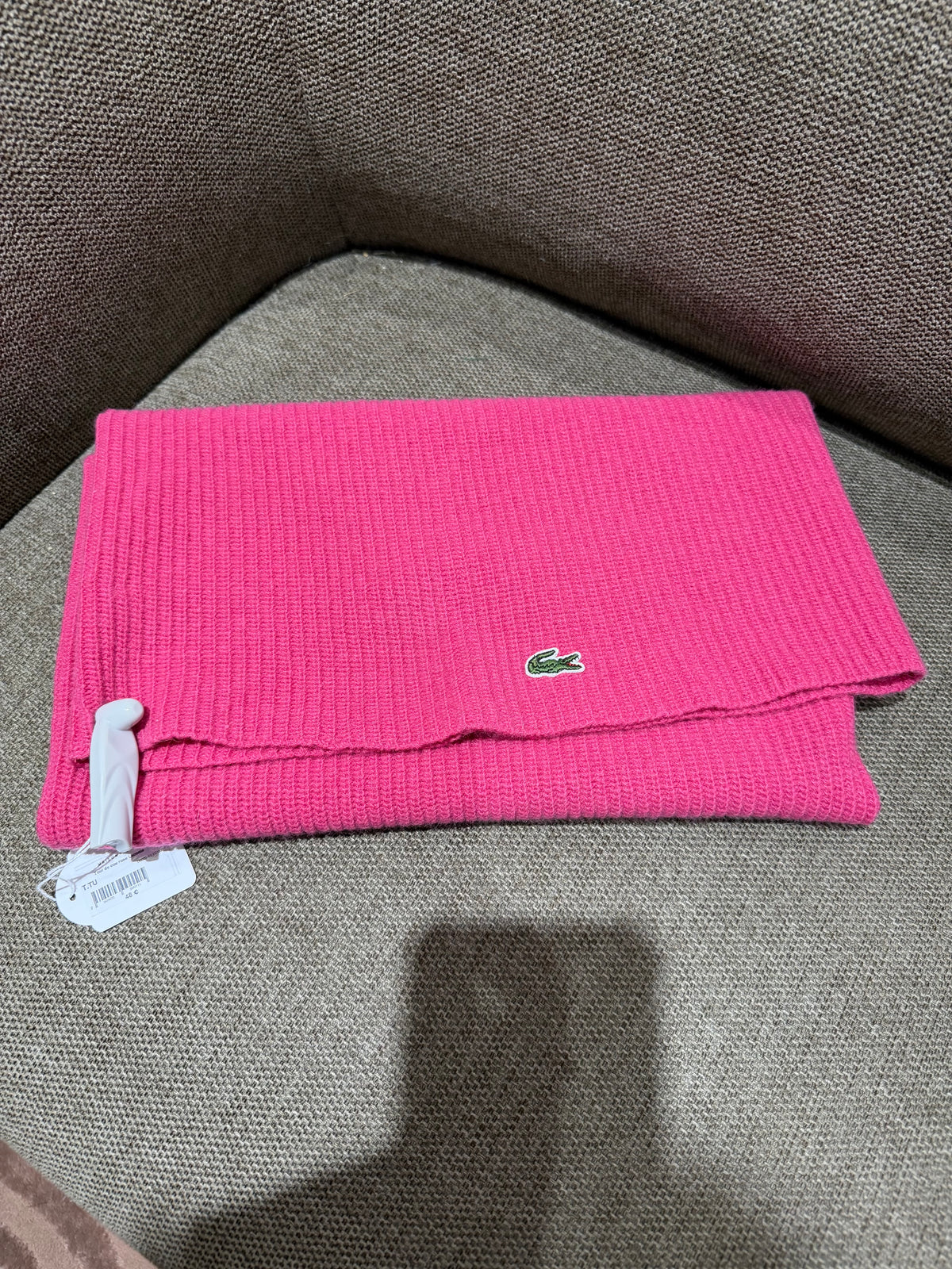 Tour de cou rose Lacoste TU 05/09