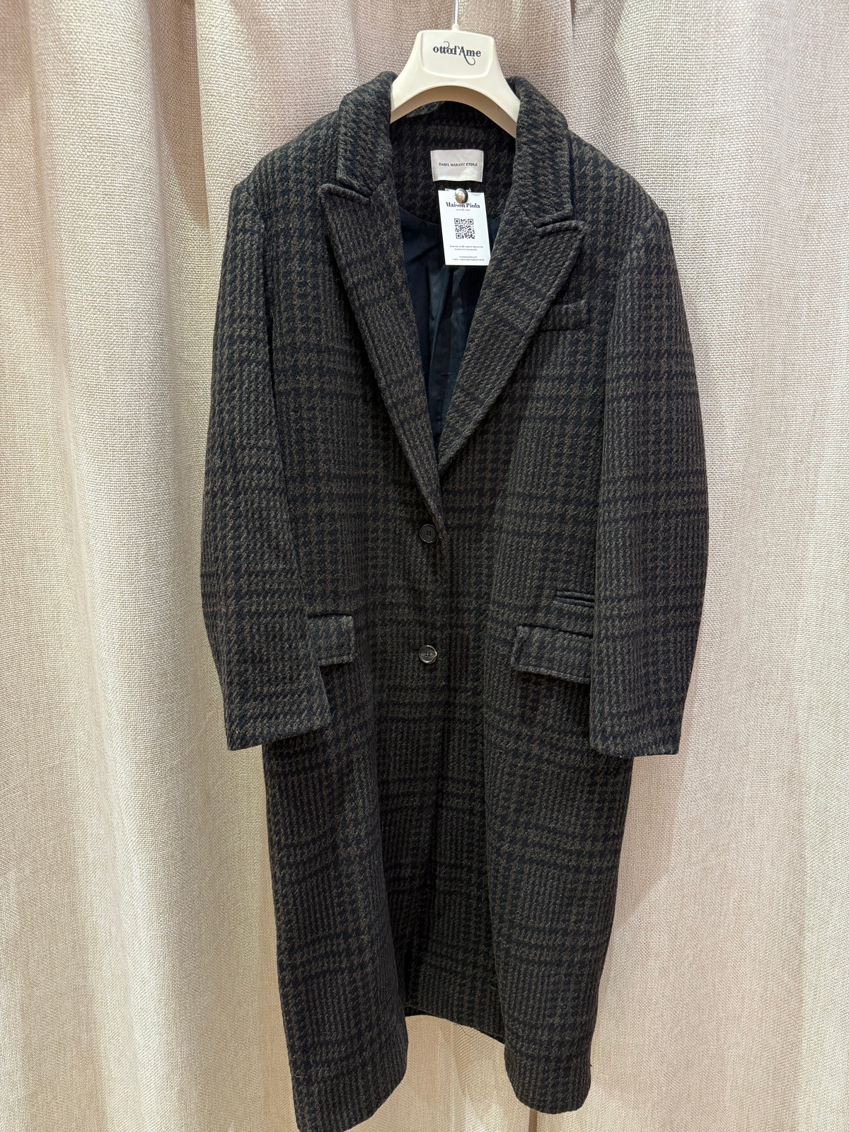 Manteau Isabel Marant Gris T.S
