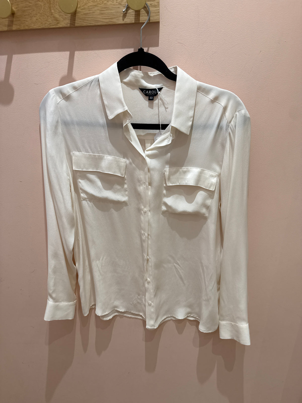 Chemise crème Caroll T.40