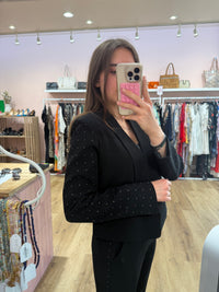 Blazer noir boutons dorés Claudie Pierlot T.40 07/06