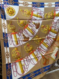 Foulard Hermès carré soie 90 Foulard Cliquetis