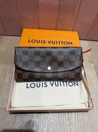 Louis Vuitton Portefeuille Émilie Damier Ébène 28/07