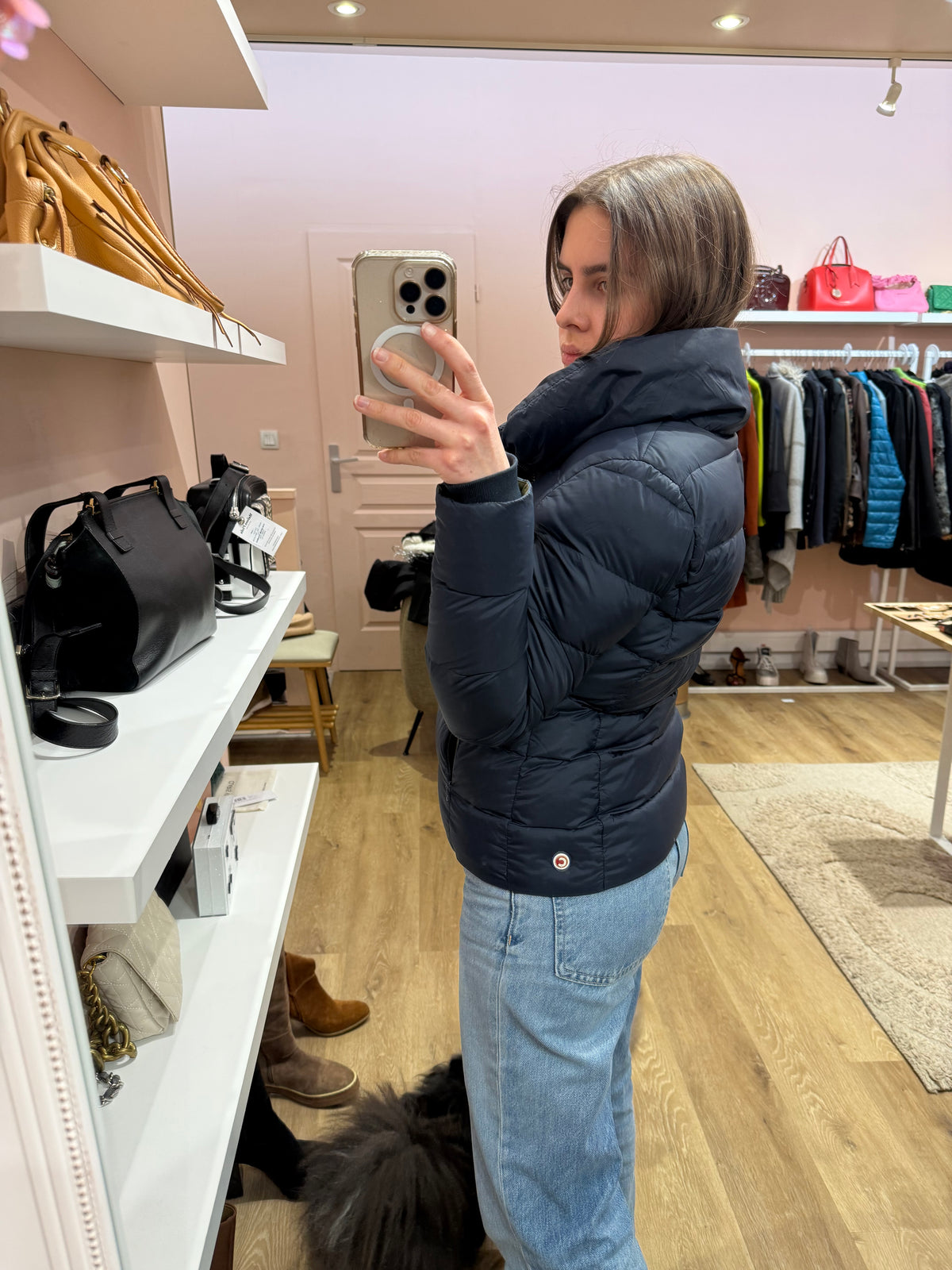 Doudoune bleu marine Colmar T.S