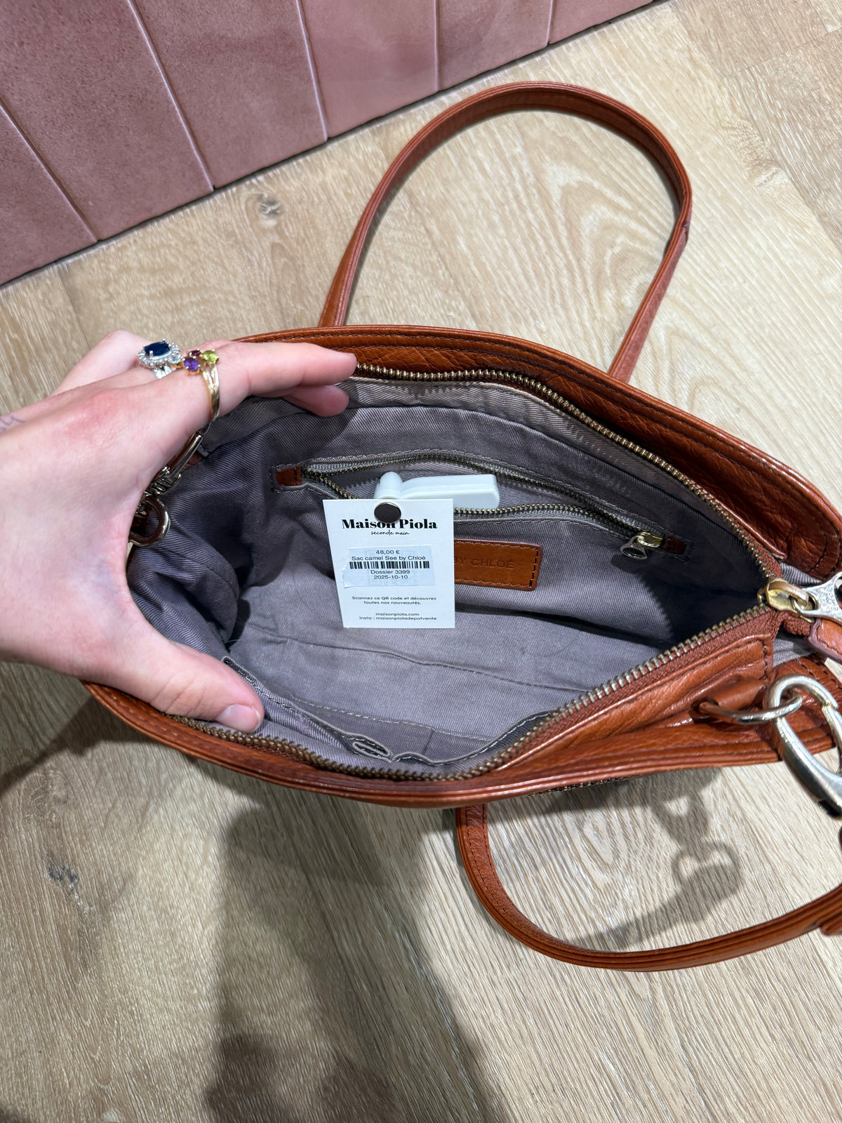 Sac camel See by Chloé
