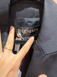 Blazer noir balmain T.36 22/09
