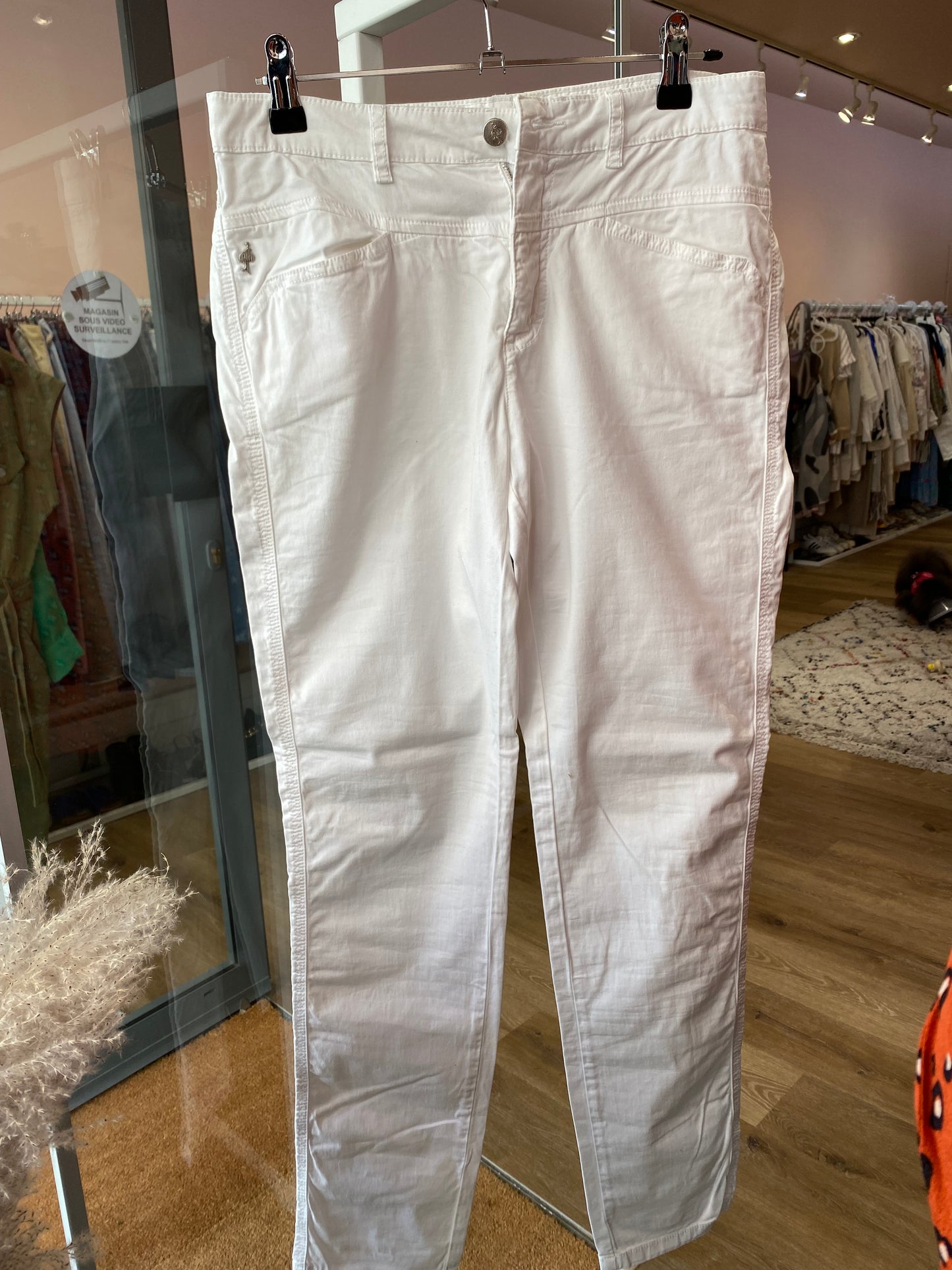 Jean blanc One step T.38