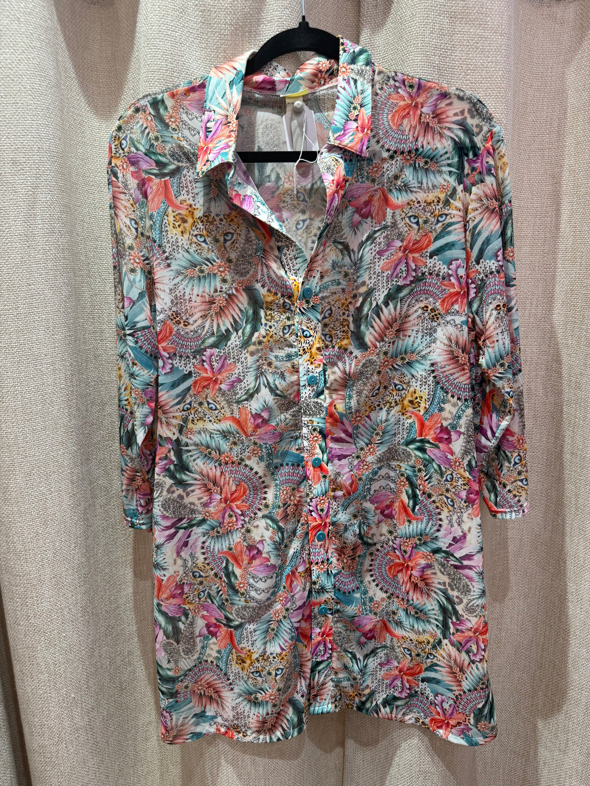 Robe Soraya Jaune et rose T.TU