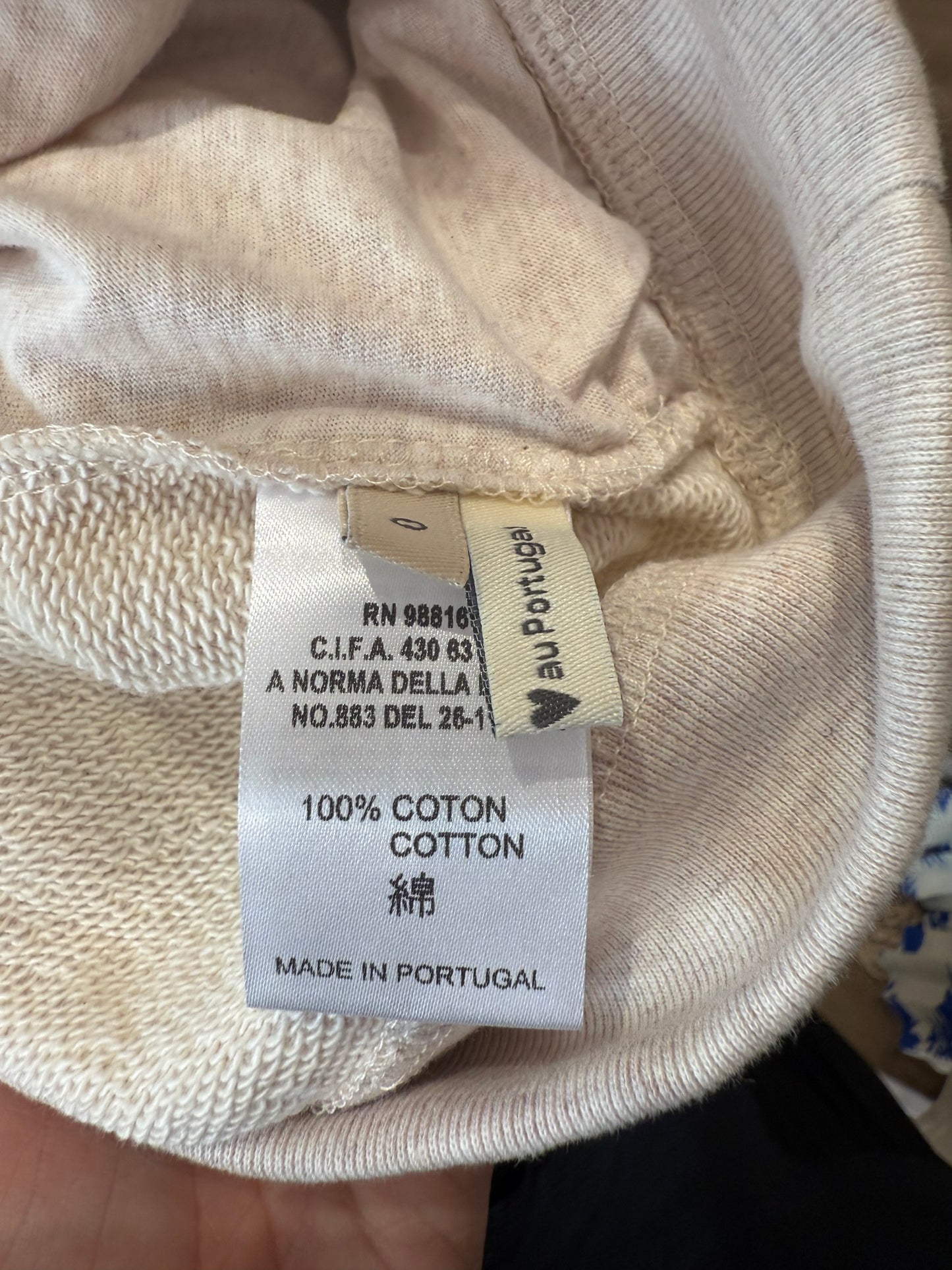 Sweat Cotelac T.XS