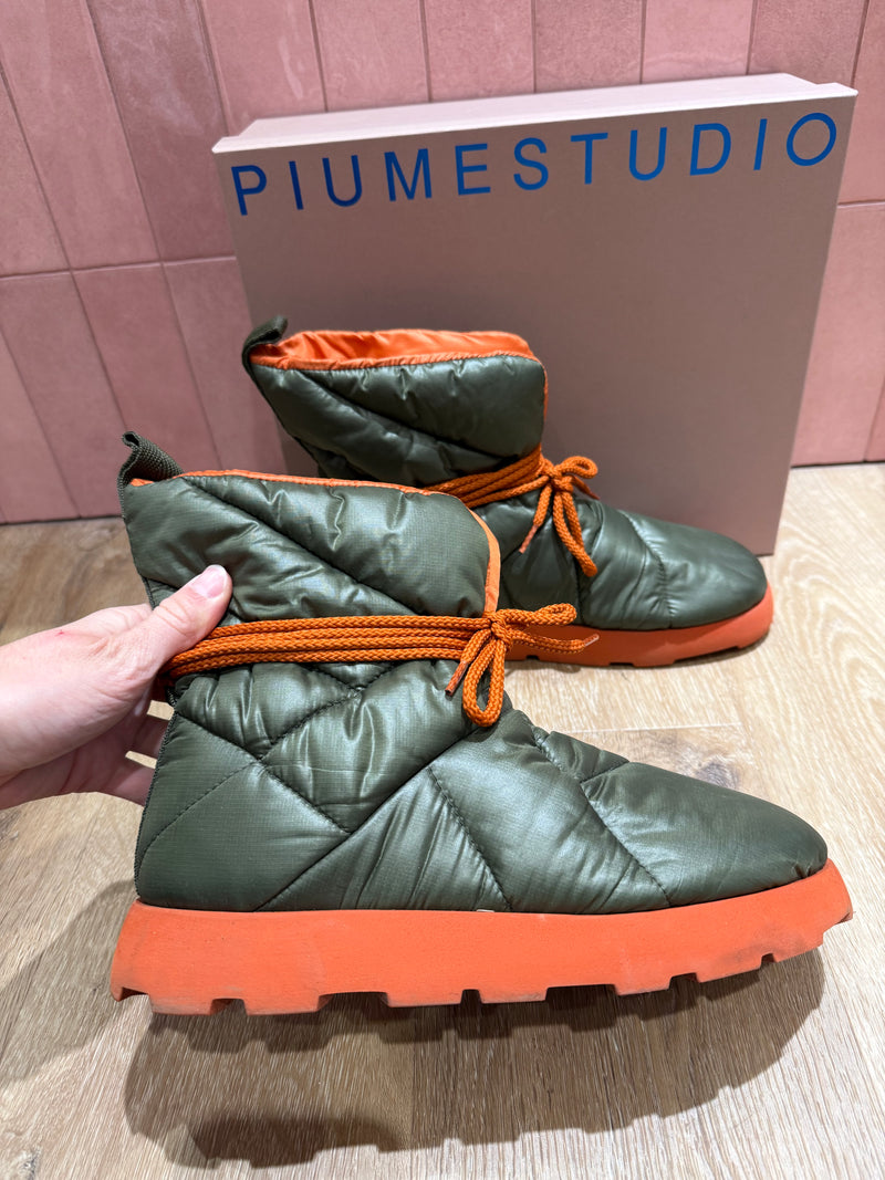 Bottines vertes piulestudio taille 39