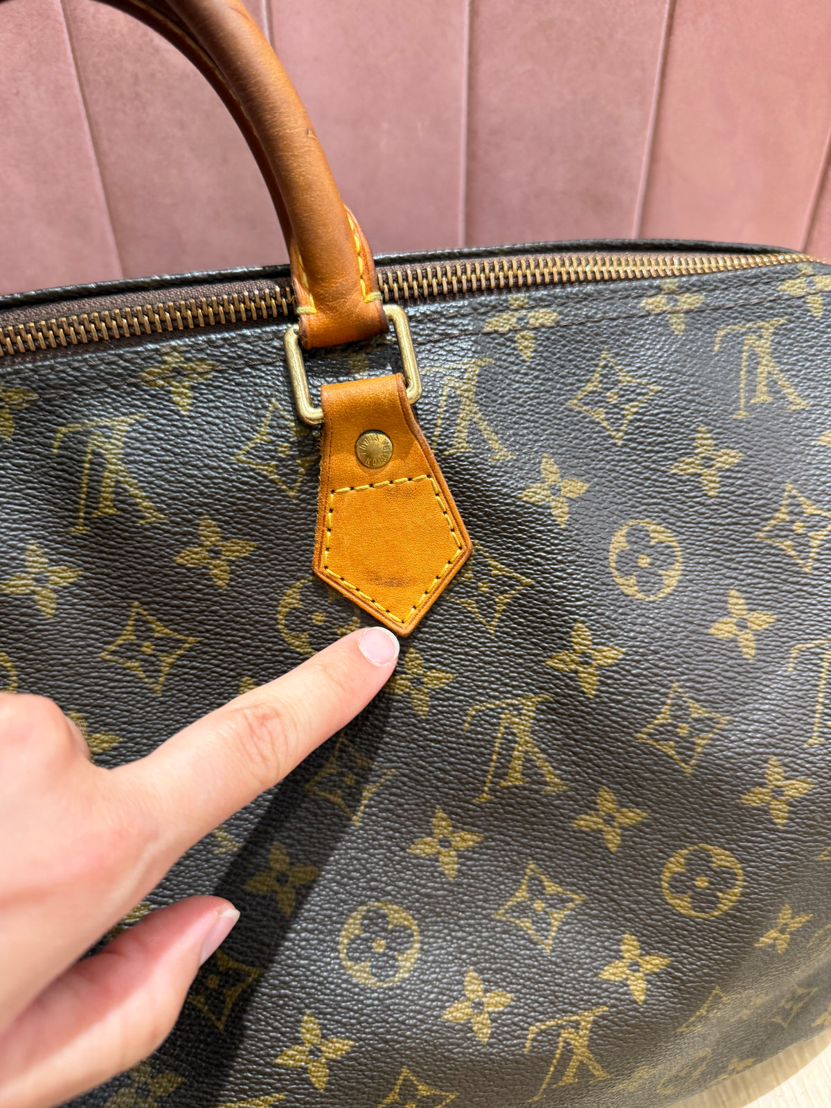 Sac Louis Vuitton Speedy 40 08/08 monogramme