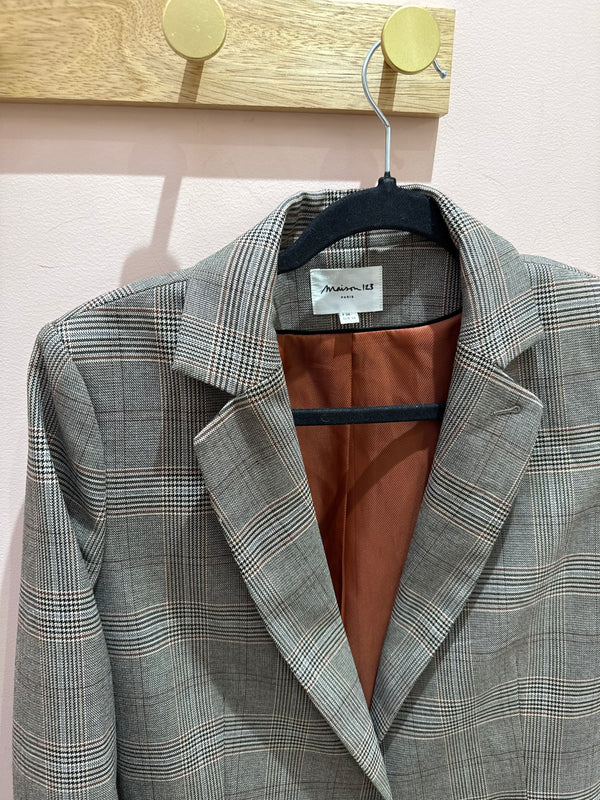 Blazer carreaux maison 123 T.M