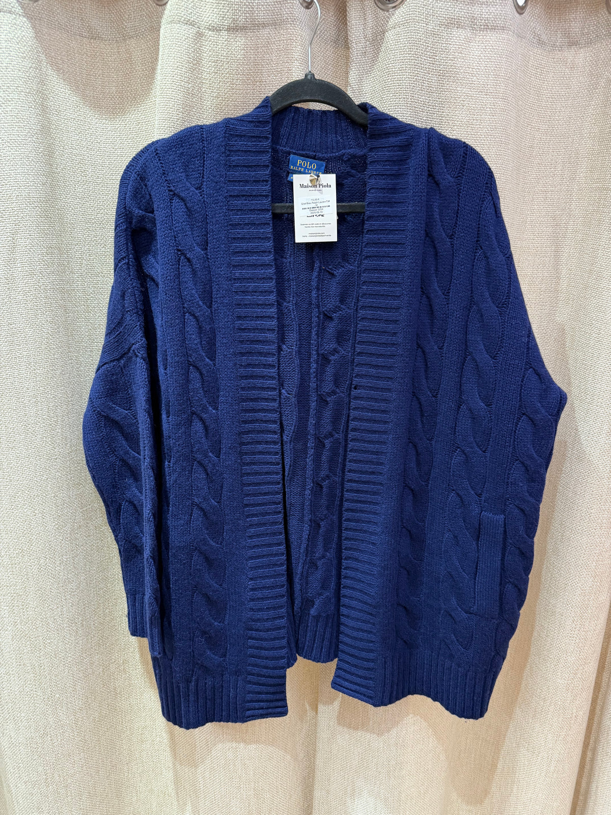 Gilet Bleu Ralph Lauren T.M