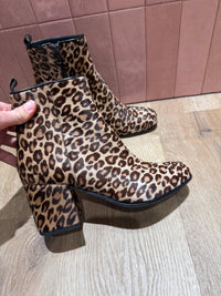 Bottines beige et marron Kennel T.37