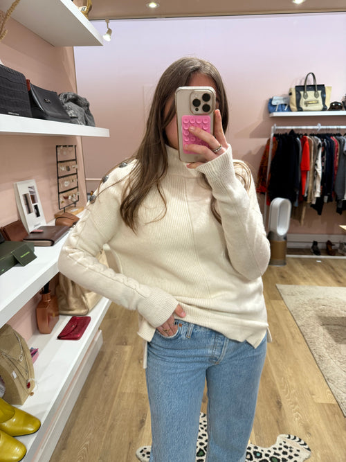 Pull beige IKKS T.M