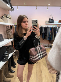 Sac bowling moyen Check (cabas) 15/10