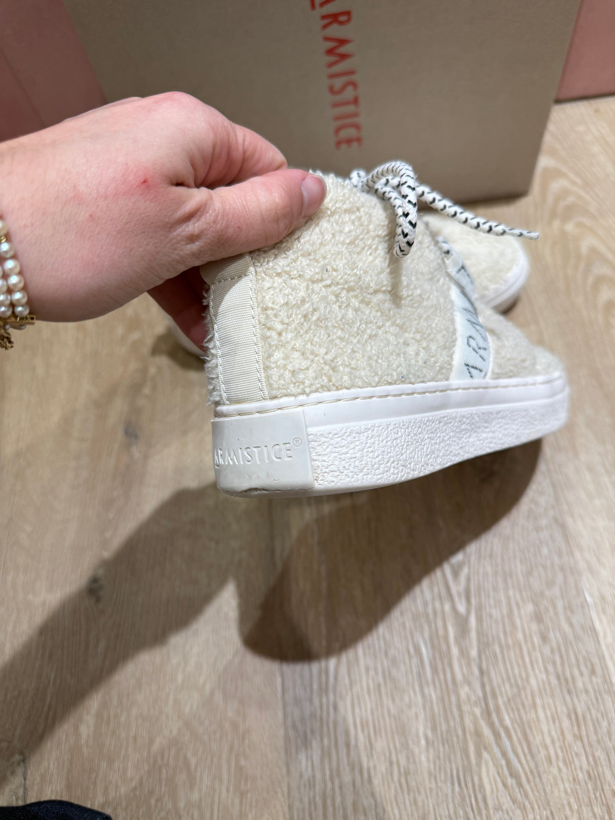 Baskets Armistice beige T.39