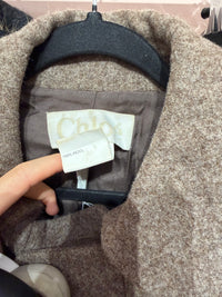 Chloé - Manteau marron - T.38 07/09