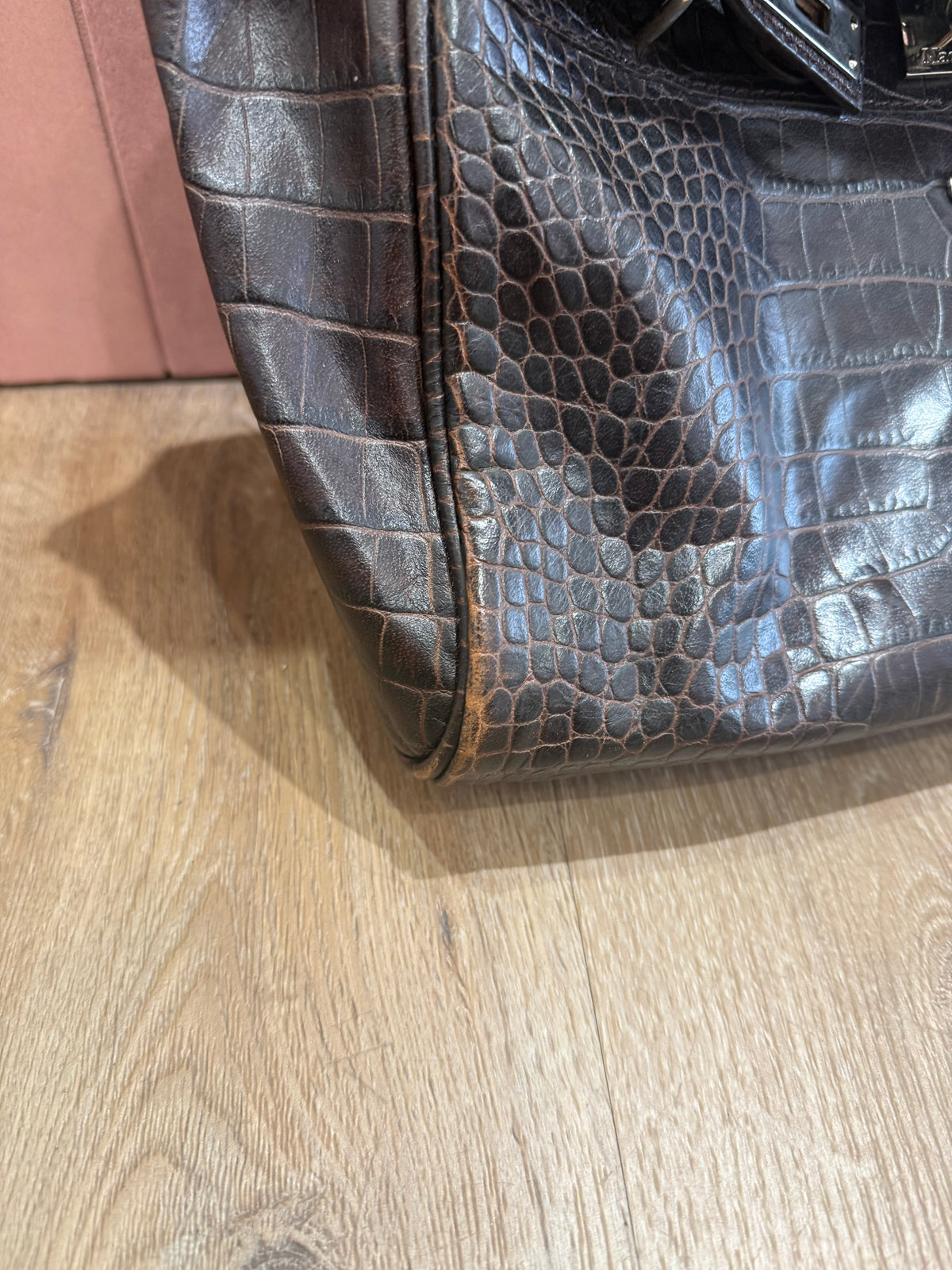 Sac Mac Douglas marron cuir 30/06