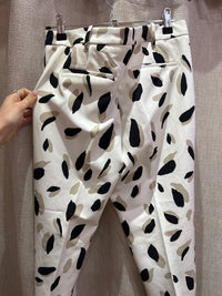 Pantalon blanc taches noires Boss T.38