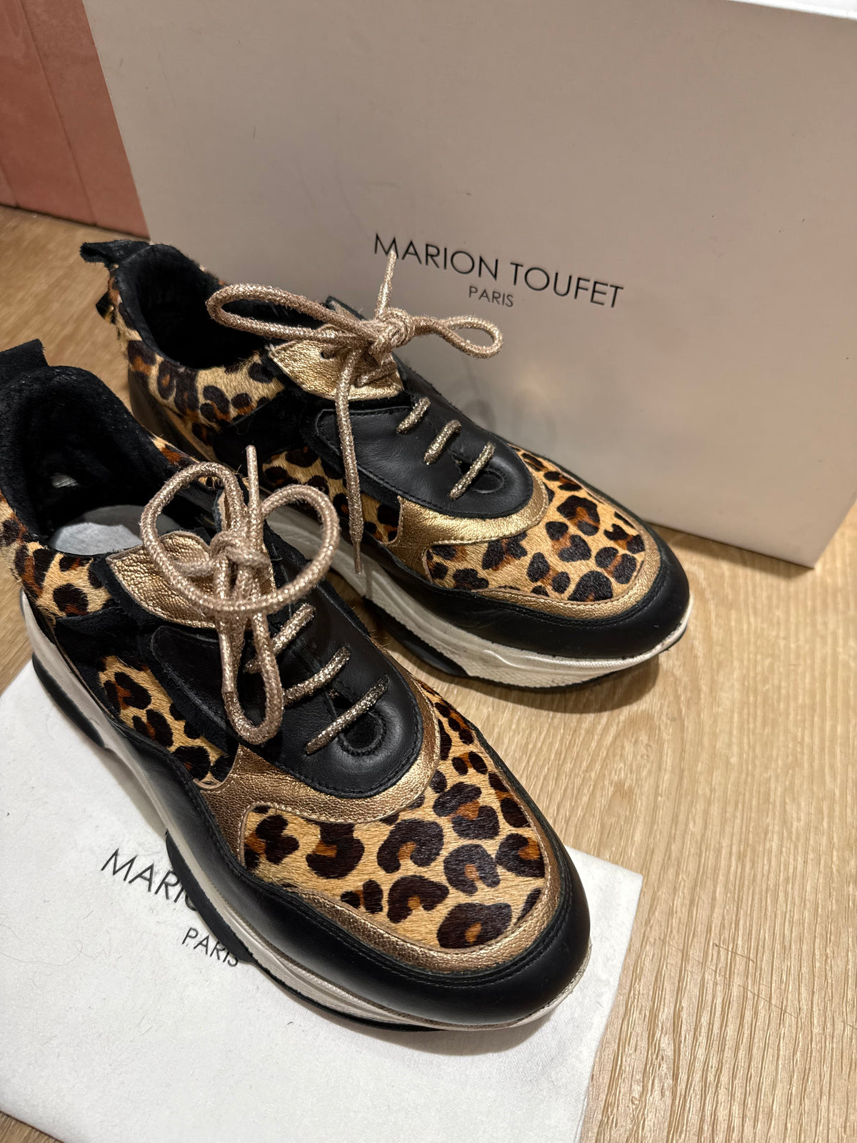 Baskets Marion Toufet blanc T.39