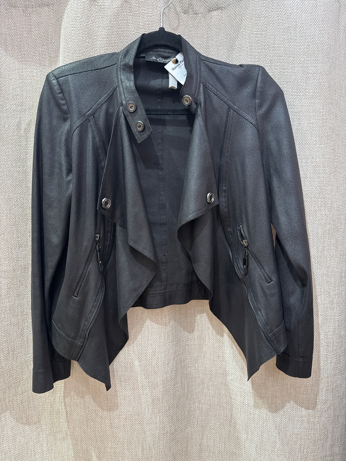Veste Perfecto noire Jus d’Orange T.L