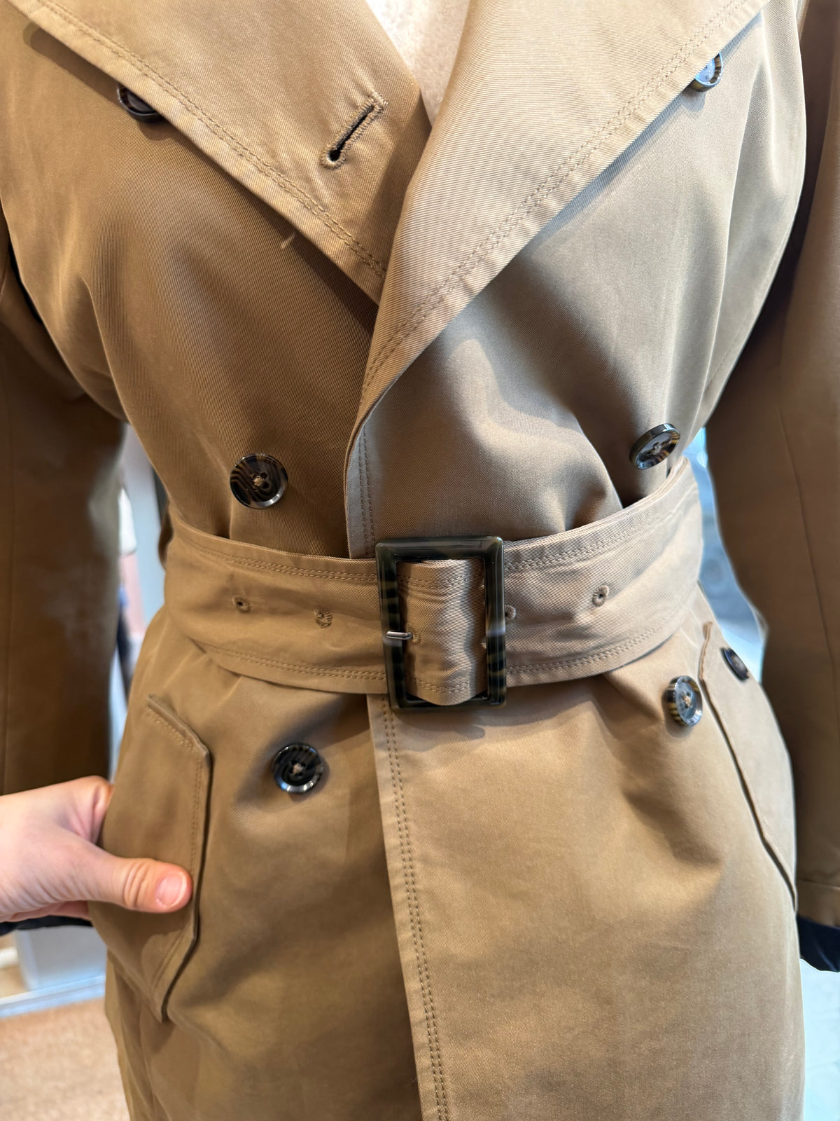 Caroll Trench kaki T.38 10/09