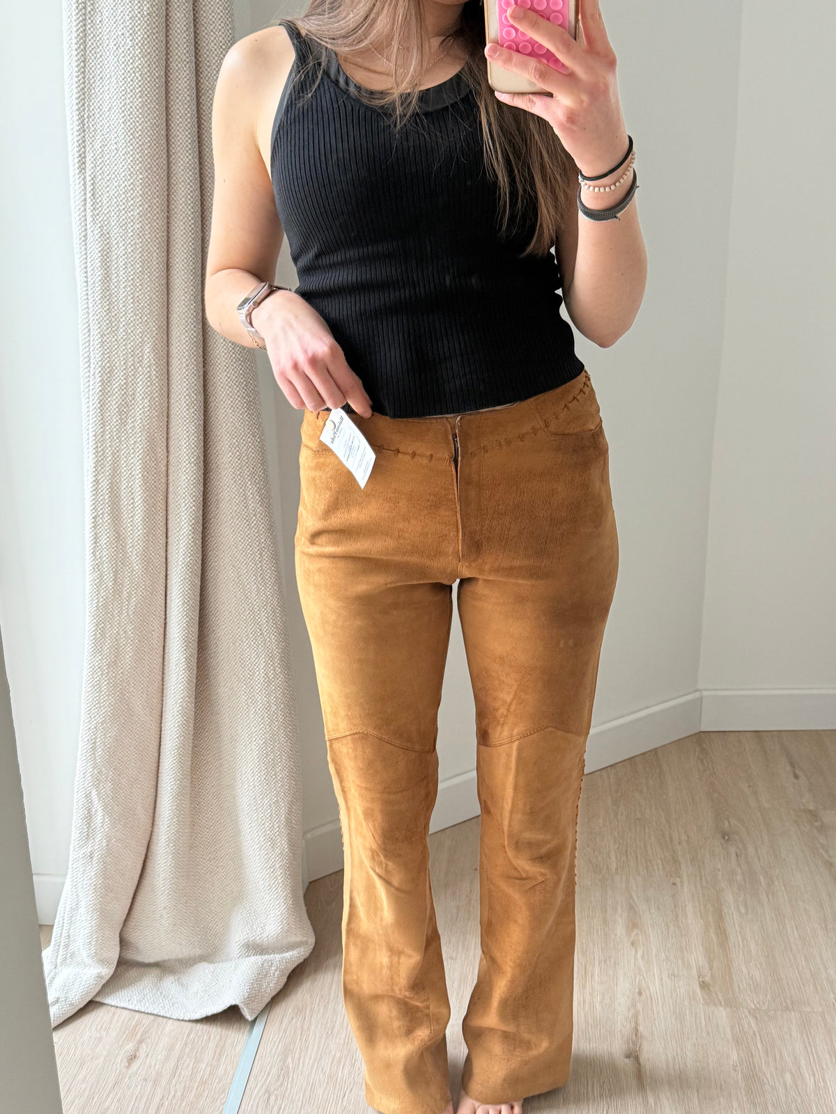 Pantalon Sylvie Schimmel marron T.36/38