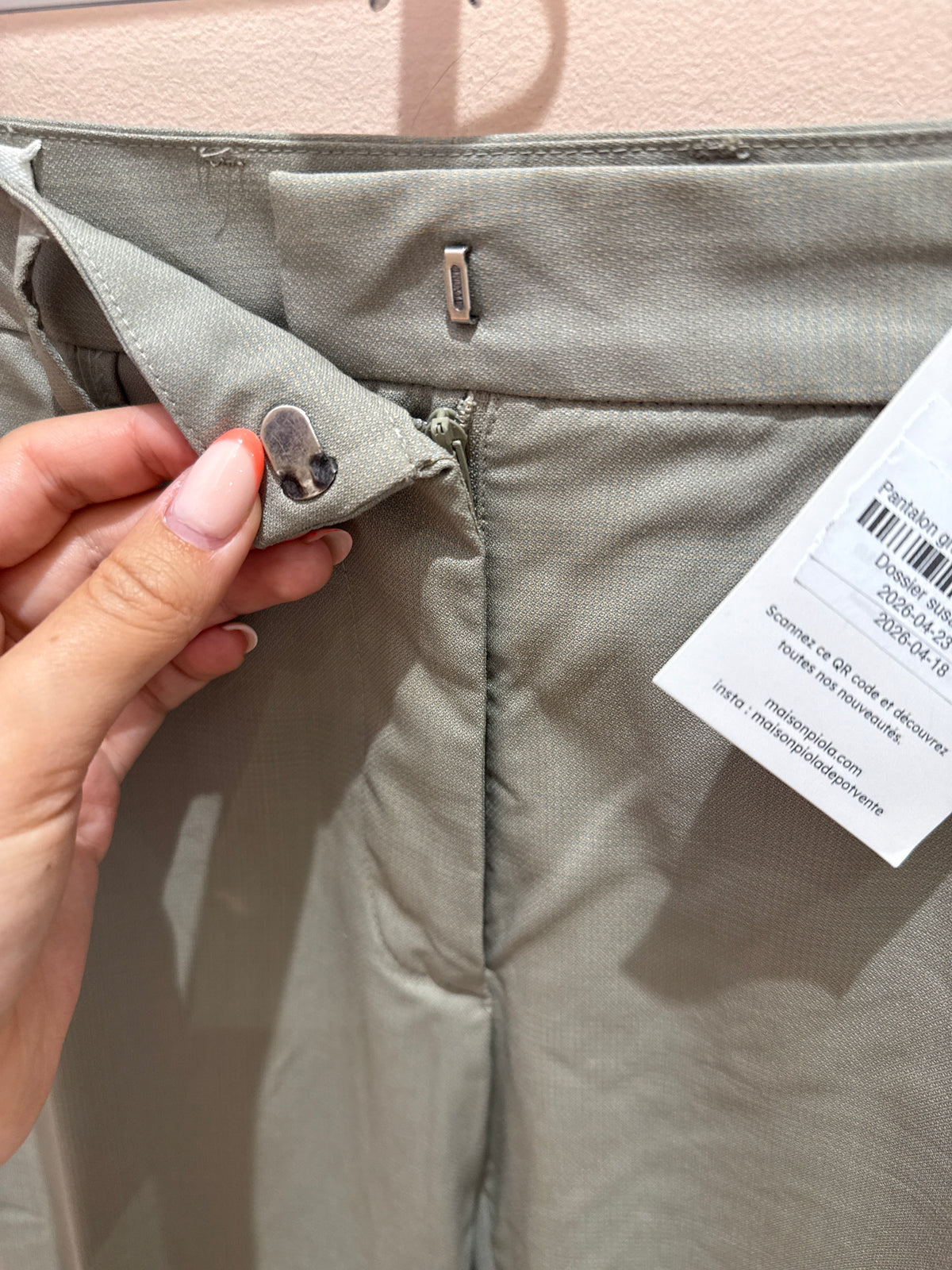 Pantalon gris Margiela T.40