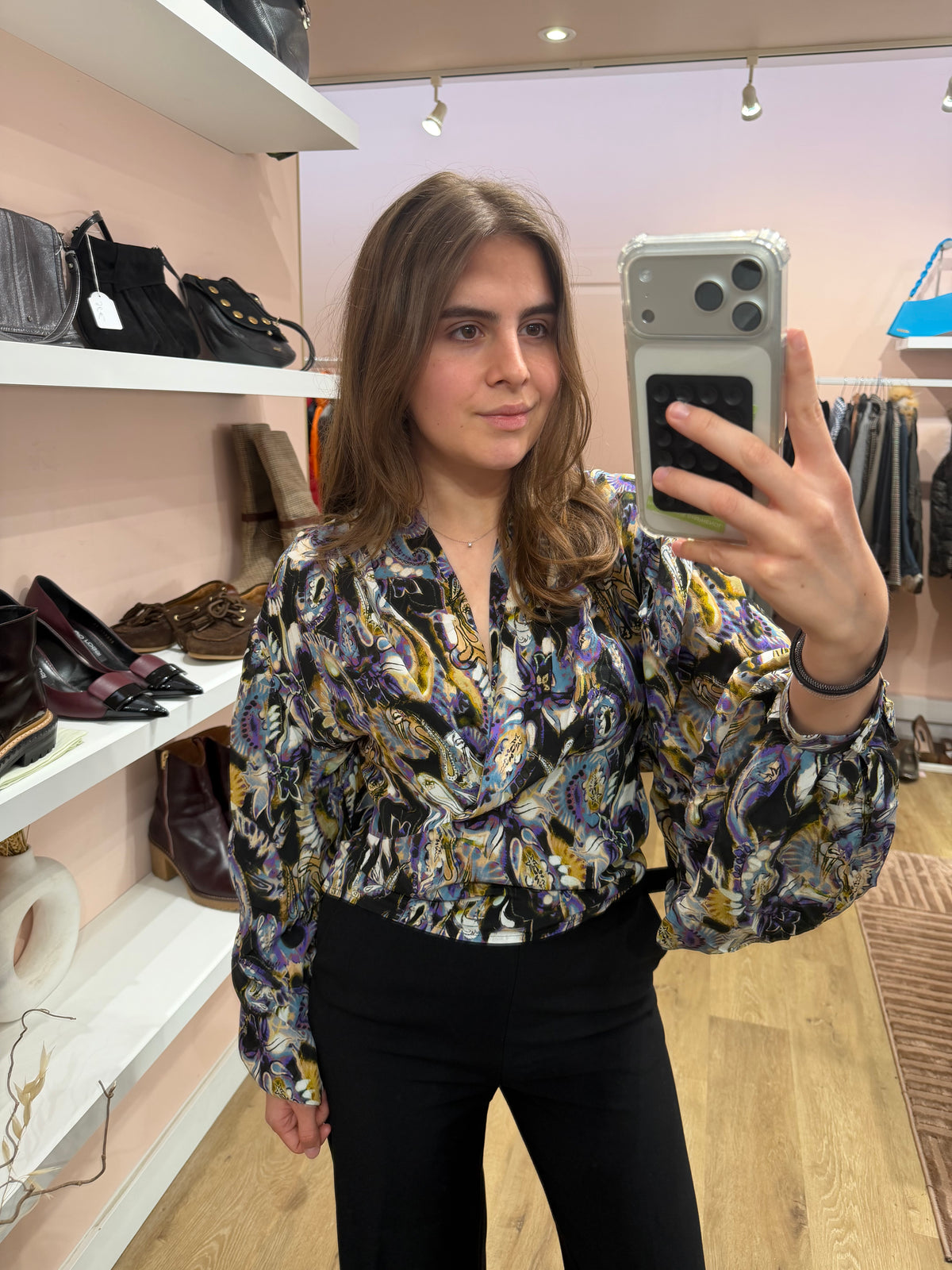 Blouse violette IRO - T.34 06/09