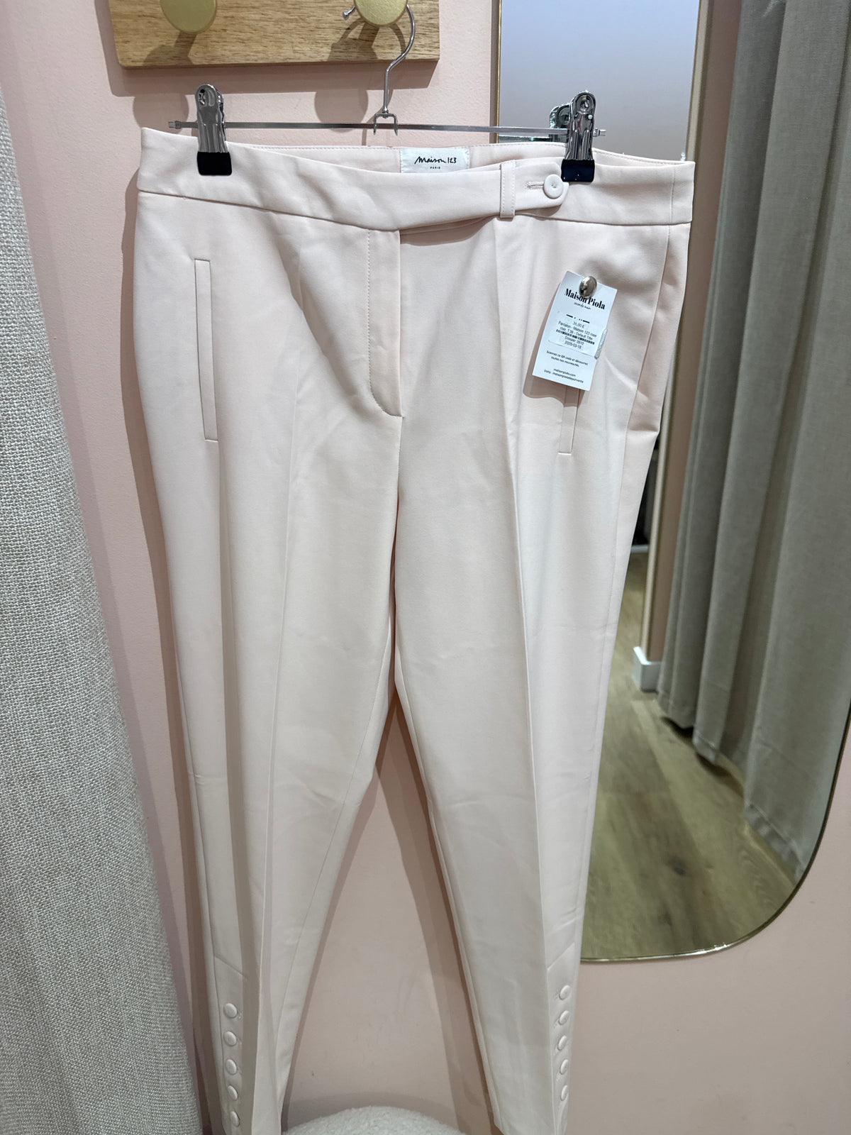 Pantalon - Maison 123 rose clair, T.38